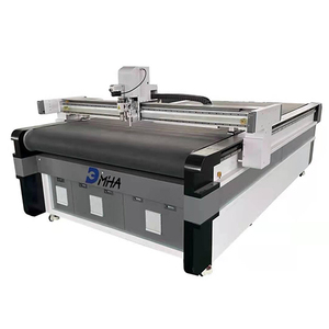 PAS cnc dijital salınan bıçak otomatik kalıp kesme plastik kağıt vinil pvc etiket kt kurulu foamcore flatbed kesici - Product Image 1