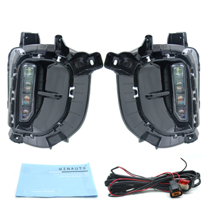WINAUTO LED gündüz çalışan ön tampon sis işık DRL sürüş işık 2023 Kia KX3 Seltos abd versiyonu 12V OE tarzı yeni - Product Image 1