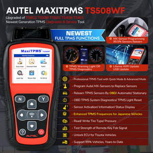 Autel MaxiTPMS TS508WF TPMS инструмент для программирования клапанов Autel OBD2 сканер для контроля давления в автомобильных шинах шины для грузовиков Autel TS508 - Product Image 3