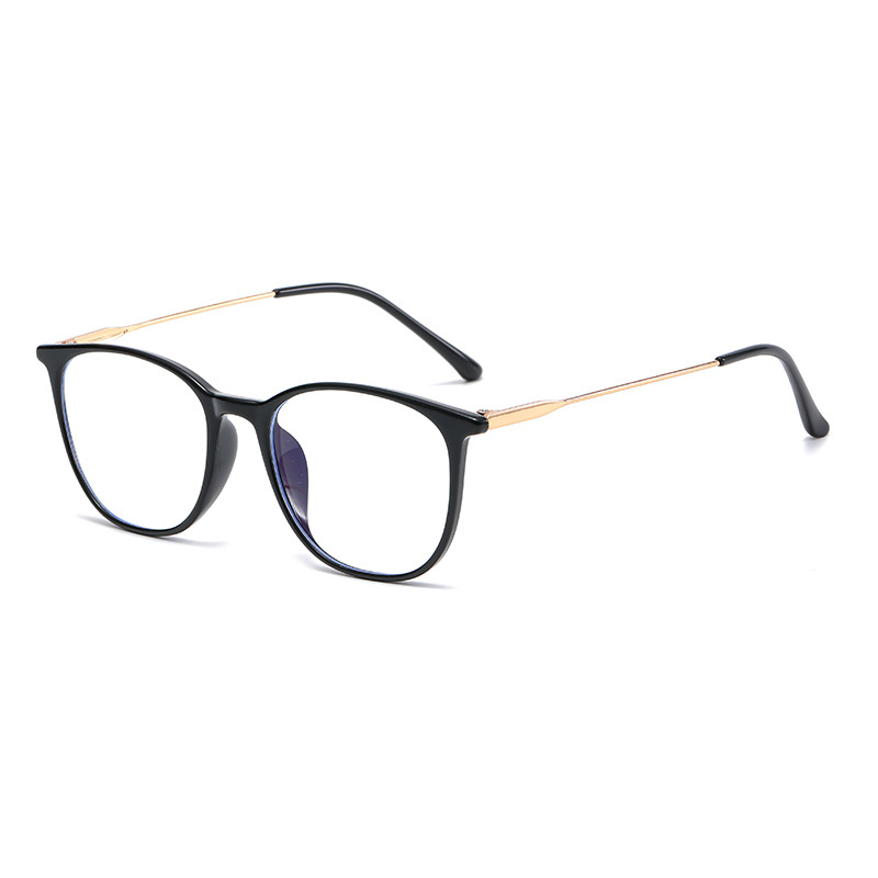 Bright black frame with gold legs c1