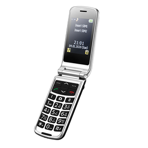 โทรศัพท์มือถือฟีเจอร์3G Flip Phone Active Dual Screen พร้อม SOS - Product Image 6