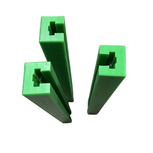 Cnc עיבוד שבבי מדריך ליניארי רכבת ניילון בלוק UHMW-PE מסוע