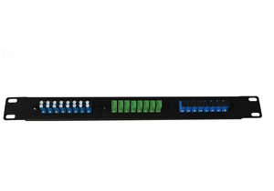 Panel de conexión de fibra óptica Montado en Rack de tipo fijo de 19 ''1U 36 Core con adaptador reemplazable de 3 posiciones Modular - Product Image 5