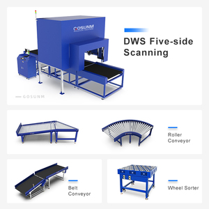 Sistema automático DWS para clasificación de paquetes, pesaje y escaneo en almacén logístico para planta de fabricación de material de aluminio - Product Image 2