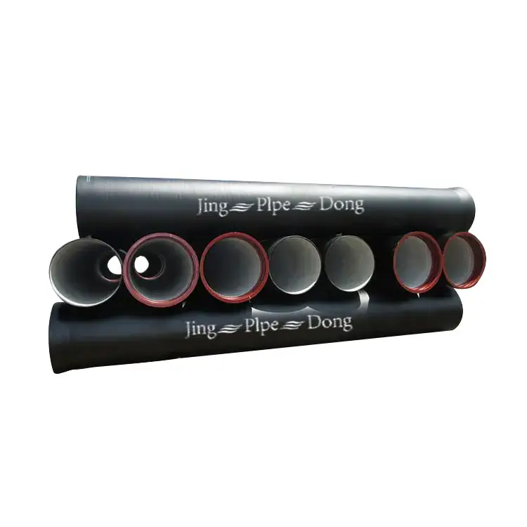 Proveedor chino de tubos de hierro dúctil redondos de 200mm de clase K7 en stock