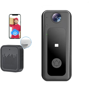 Smart Visual Wifi <strong>Wireless</strong> Video Doorbell Infrared Night Vision Two-Way <strong>Intercom</strong> Remote Monitoring <strong>Security</strong> <strong>System</strong> Made Plastic - Product Image 1
