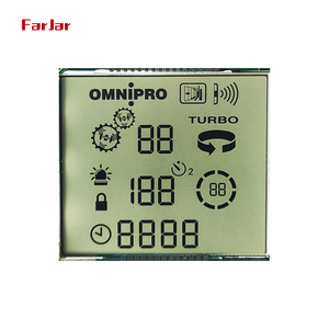 Display lcd personalizzato con schermo touch screen a 7 segmenti personalizzato per temperatura e umidità - Product Image 5