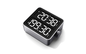Timer da cucina digitale con doppio conto alla rovescia Stop orologi/orologio Timer magnetico con volume regolabile - Product Image 6