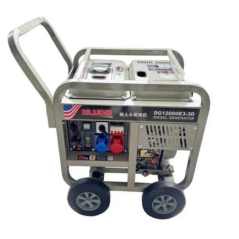 Precio bajo Personalizable tipo portátil trifásico 10kVA generador diesel HR198FA