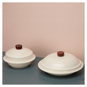 Hàn Quốc truyền thống Vạc chống xước không dính đồ nấu nướng với Anion Lớp phủ gốm cho nấu ăn lành mạnh - Product Image 1