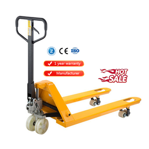 Gato de palés hidráulico manual: fácil de operar para cargar y descargar - Product Image 1