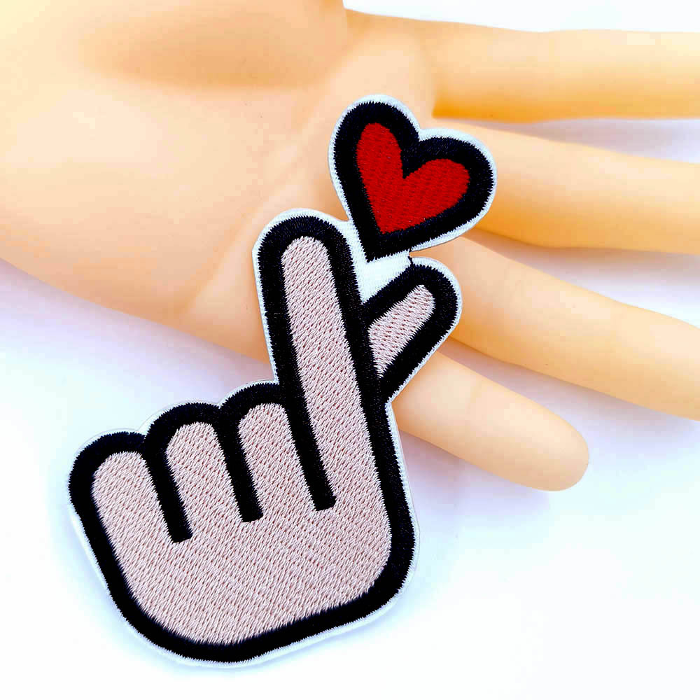 Hand Heart Fingering Gesticulate