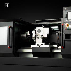 Máquina de torno paralelo CNC Horizontal CK6150, máquina de torno CNC de cama plana, precio de máquina de torno, mecanizado de metal automático - Product Image 2