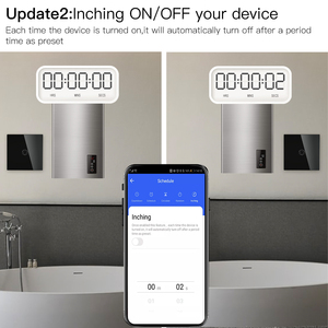 Ev otomasyonu akıllı kazan anahtarı cam wifi kontrolü akıllı ev sistemi dokunmatik anahtarı abd interruptor inteligente - Product Image 4