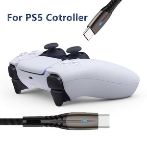 Syytech 1m 2m 3mライトタイプCコントローラー充電ケーブル (PS5XboxシリーズXSジョイスティック充電器アクセサリー用) - Product Image 4
