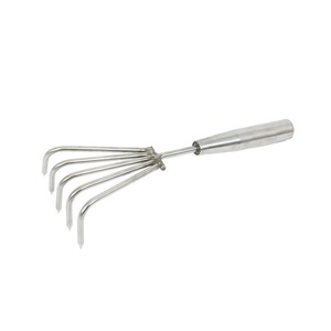 不锈钢新型海梳耙加厚耐用耙草壳挖掘工具松土和耙叶工具 - Product Image 1