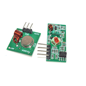 Kit trasmettitore + ricevitore 433 mhz modulo ricetrasmettitore Super rigenerativo ad alta frequenza modulo RF - Product Image 1