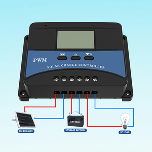 Контроллер солнечного заряда KOHAN 30A 40A 60A 12V/24V/48V LCD PWM автоматический контроллер солнечного заряда для домашней солнечной системы - Product Image 4
