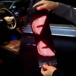 App di controllo programmabile a Led cartello per auto con messaggio a scorrimento USB pannello a matrice di luce con Display digitale pubblicitario personalizzato - Product Image 2