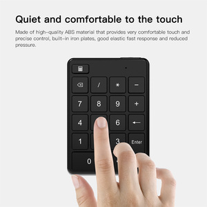 Wireless Numpad Blue Tooth <strong>Numeric</strong> Keypad Number <strong>Keyboard</strong> for Laptops Computer Desktop Office Accessories Financial Accounting