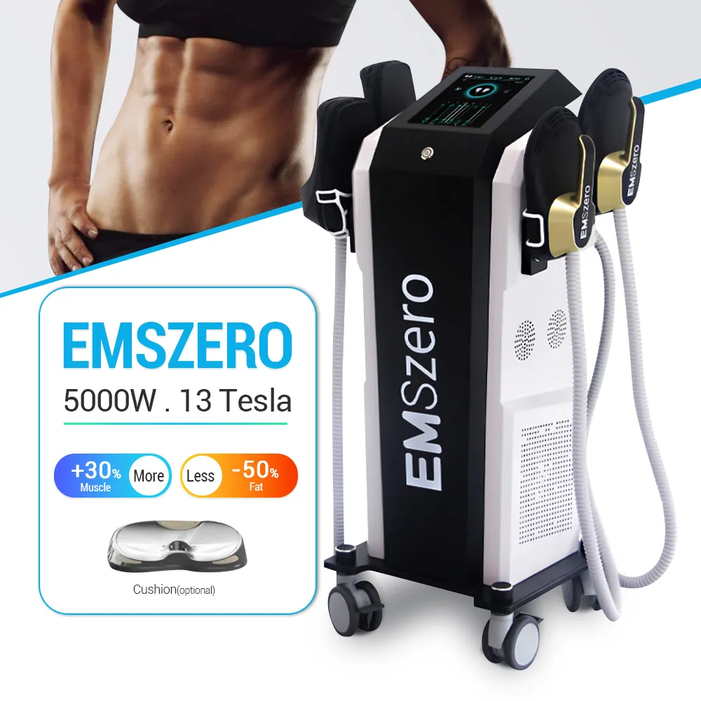 Estimulador muscular rápido Emszero RF 13 Tesla ems máquina de escultura corporal 4 alças emslim neo máquina com assoalho pélvico