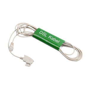 6P2C to 8P2C RJ45 konnektörü avrupa standart alman fiş DSL Kabel DSL kablo - Product Image 2