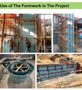 Yüksek kaliteli yeni inşaat malzemeleri dairesel beton ayak formları tünel kalıp - Product Image 4