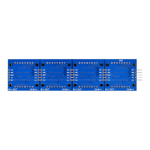 MAX7219 Dot Matrix Module Mikro controller 4 In One Display mit 5P Line Rot Grün Blau - Product Image 5