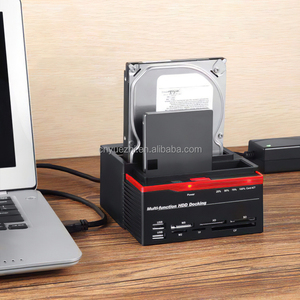 Çift SATA IDE USB3.0 hdd docking istasyonu çevrimdışı klon usb 3.0 evrensel 3 bay IDE SATA hdd docking istasyonu - Product Image 4