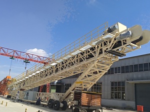 The Most Advanced <strong>Mobile</strong> <strong>Shiploader</strong> For Bulk Material With High Efficiency And Super Mobility