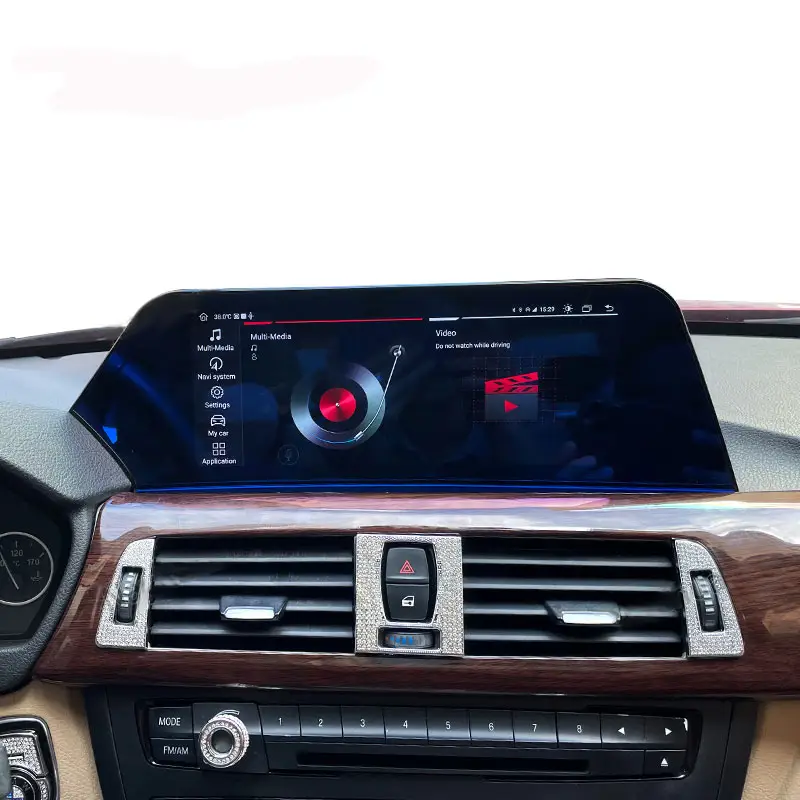 Автомагнитола на Android, 10,25 дюймов, сенсорный экран, автомагнитола, мультимедийная GPS-навигация, автомобильный DVD-плеер для BMW 3 4 серии F30