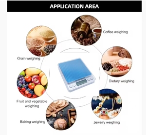 Großhandel Custom 1kg/0,1g Digital Pocket Scale Küchen waage mit Smart LCD-Display und Tiny Timer I2000 - Product Image 4