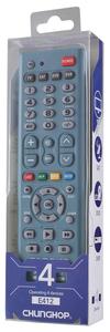 ChunghopE412モダンデザイン4in1ユニバーサルリモコン赤外線コントローラー学習機能付き - Product Image 6