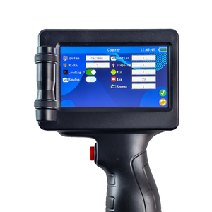 DEMAX Hand tinten strahl drucker Chargen nummer QR-Code Hand-Tinten strahl drucker Verfalls datum Codierer Maschine - Product Image 1