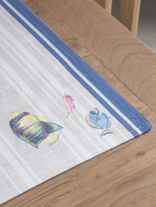 一套4 100% 棉餐垫，用于餐桌厨房婚礼和春季夏季派对使用 - Product Image 3