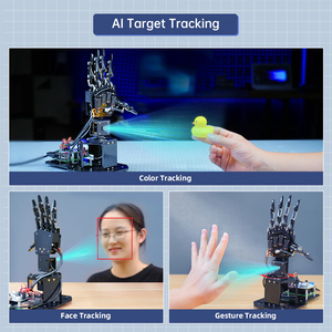 Hiwonder uHandPi Raspberry Pi Roboter hand, AI Vision Erkennung und Verfolgung, Python-Programmierung, Deep Learning