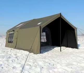 Tenda principale + espansione (Aperta)