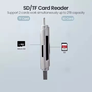 Scheda USB3.0 2-in-1 Micro lettore per Computer PC Smart Card readerente scheda di memoria TF - Product Image 5