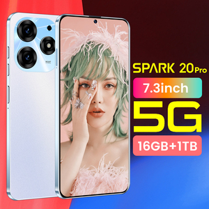 2024 Spark20Pro 5g智能手机原装安卓手机16 + 1TB存储108MP后置摄像头法语游戏操作 - Product Image 5