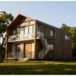 Mùa đông ấm áp 3D Max Rendering khái niệm không gian rừng tùy chỉnh thiết kế hiện đại khái niệm kế hoạch tổng thể cho các tòa nhà Kết Cấu Thép - Product Image 5