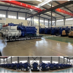 500kw ahşap talaş biyokütle peletleri syngas jeneratörü (500GF-M)