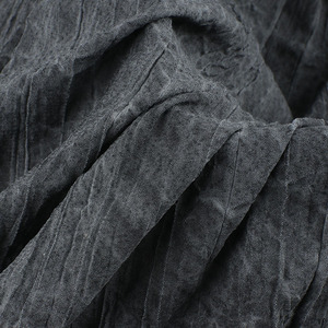 Nylon Polyester Đồng Bằng Dệt Vải 140gsm Màu Rắn Mềm Mại Thoáng Khí Faux <span class=keywords><strong>Linen</strong></span> Thời Trang Vải Cho Áo Sơ Mi Ăn Mặc May Mặc Giản Dị - Product Image 3