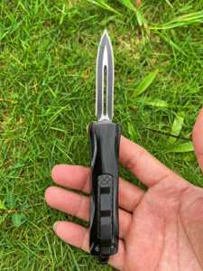 Dao gấp cao cấp cán nhôm lớn, lưỡi thép không gỉ 3CR13, dùng cho cắm trại, dao chiến thuật Bowie, có thể tùy chỉnh OEM cho việc tự chế - Product Image 6