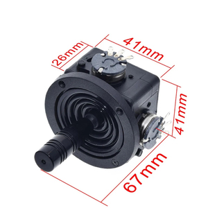 JH-D202X-R2/R4 5k电动操纵杆电位器2轴2D监视器键盘球操纵杆控制器，用于摄影胶片工具 - Product Image 3