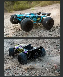 80 KM/H ZLL SG116 MAX Brushless RC 1/16 2.4G 4WD auto da corsa ad alta velocità con fari a LED per bambini regali di compleanno