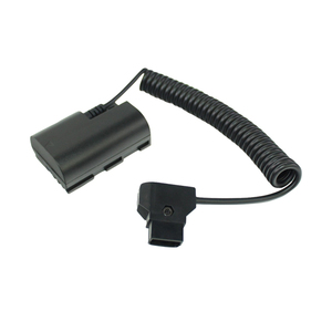 佳能5D Mark III IV 6D 7D 8D R5C相机的LP-E6虚拟电池电源电缆适配器。 - Product Image 3