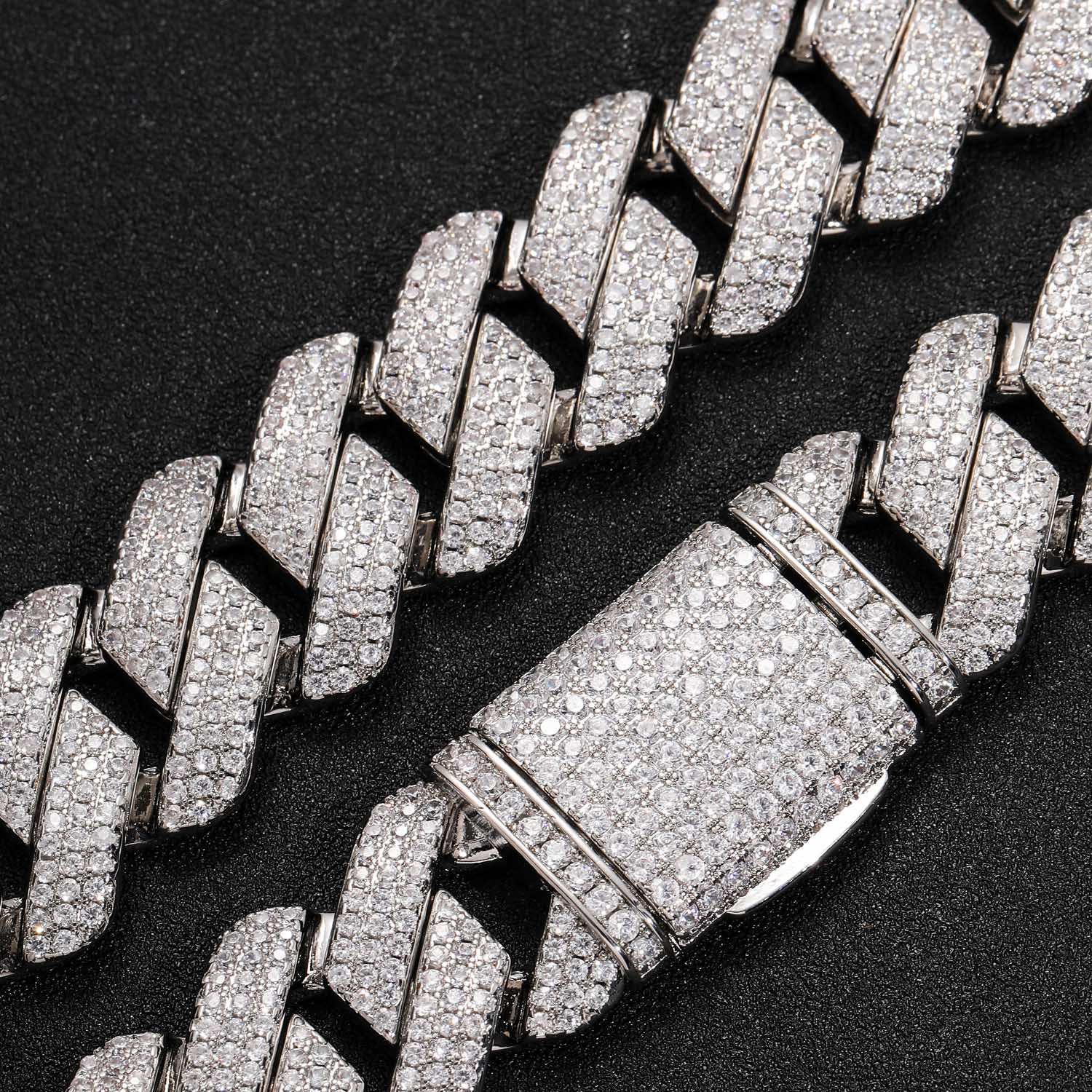 925 sterling silver+moissanite