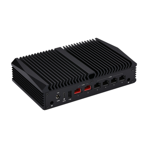 K10922H6 Firewall Switch DDR5 N100 Prozessor 2 * 10Gbe und 4*2,5 Gbe LAN Lüfter loser Linux Mini PC - Product Image 4