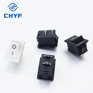 250V 2/3/4/6 broches KCD1 KCD2 KCD3 KCD4 2/3 Position On-Off On-Off PCB étanche LED lumière voiture bateau rond interrupteur à bascule - Product Image 5