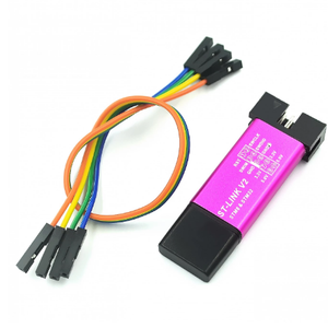 STM8STM32 ST-Link V2 stlink mini STLINKシミュレーターダウンロードプログラミングカバー付き - Product Image 6